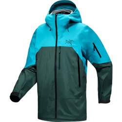 Arcteryx Rush Jacket Men's in Blue Tetra and Pytheas